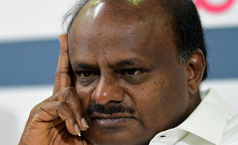 Karnataka Chief Minister H D Kumaraswamy. (DH File Pic)