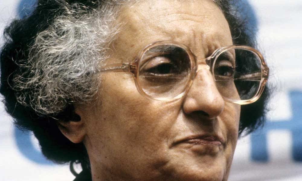 Former prime minister Indira Gandhi. (DH file photo)
