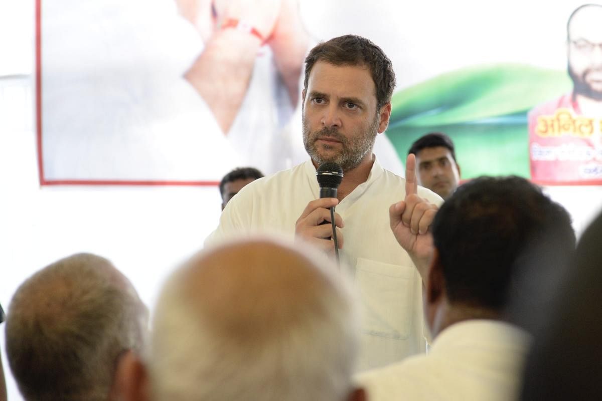 ongress President Rahul Gandhi today cited a media report to hit out at Narendra Modi's visit to China in April, saying never in India's history has a prime minister "capitulated to pressure from a foreign power as this one has". PTI file photo