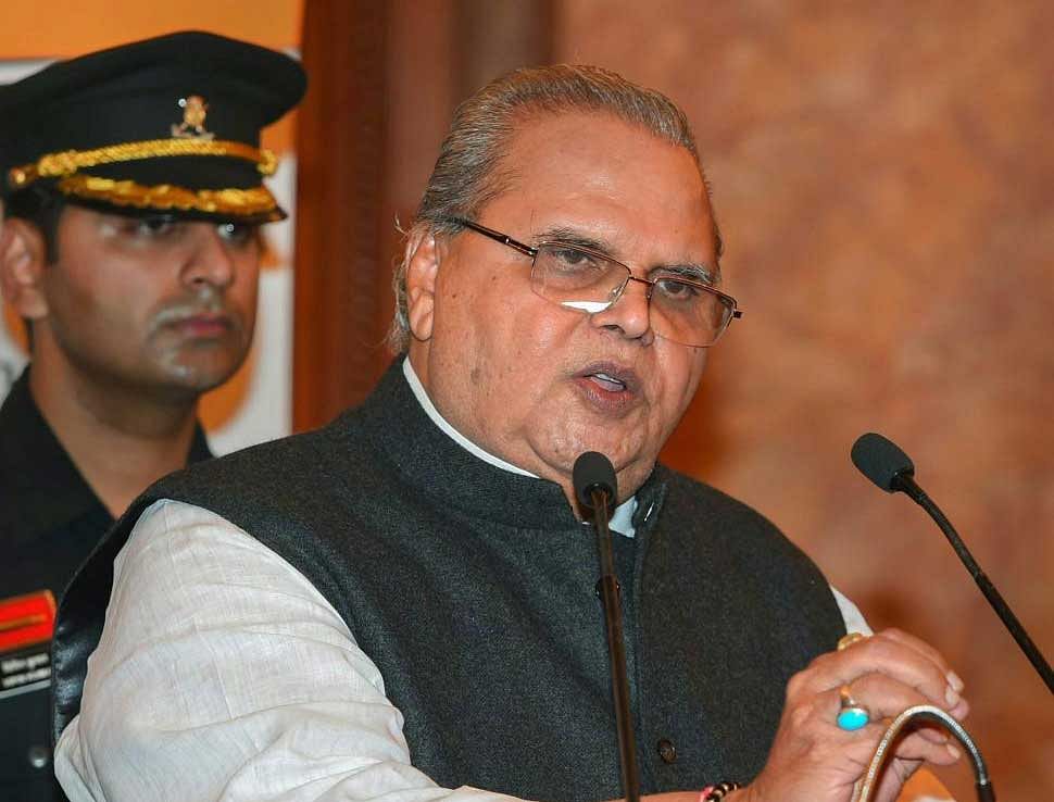 Jammu and Kashmir Governor Staya Pal Malik. PTI file photo