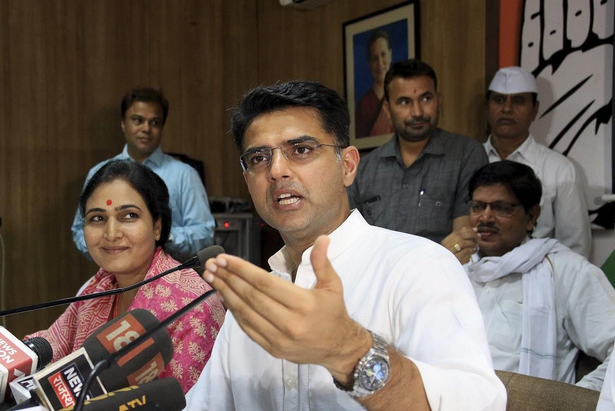 In a surprise move, the Bhartiya Janta Party fielded its state minister and the lone Muslim candidate Yunus Khan, against Pradesh Congress Committee president Sachin Pilot from Tonk for the December 7 Assembly polls. PTI file photo