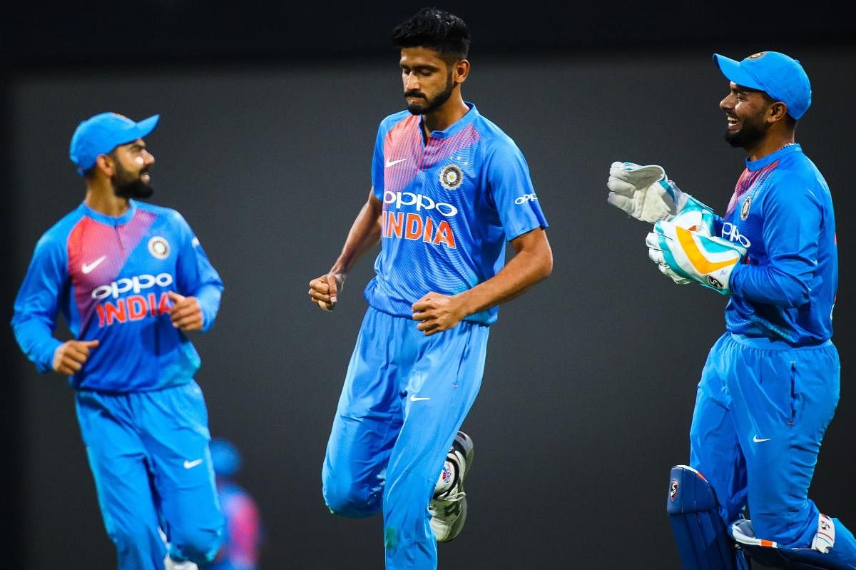 Having won seven consecutive bilateral T20 series, Kohli and his men will certainly want to make it eight in a row and for that, they may be forced to rejig both their batting and bowling combinations. (AFP Photo)
