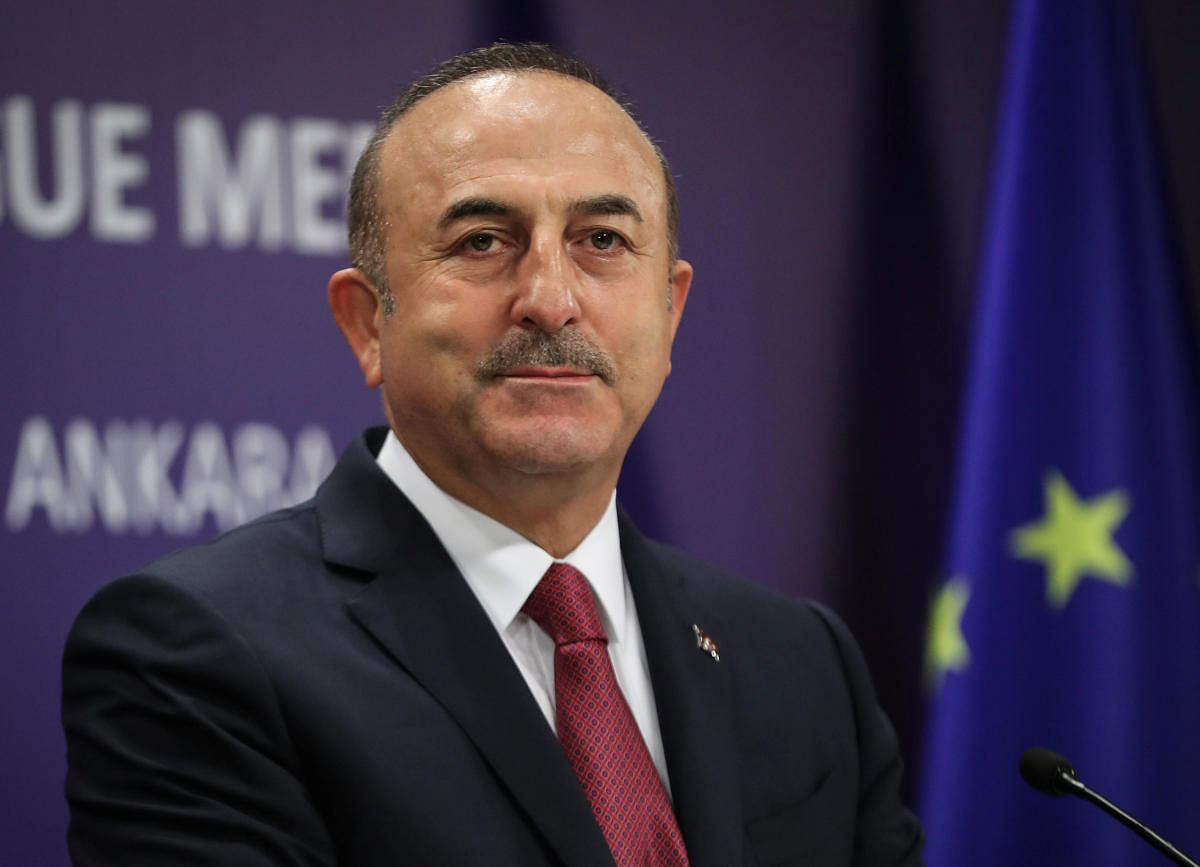 Turkey's Foreign Minister Cavusoglu. Reuters file photo