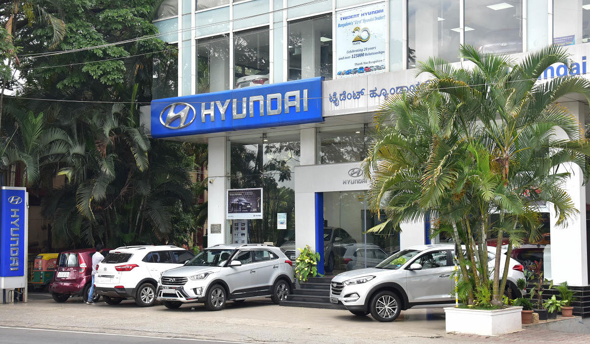 Automobiles sales in the city have dipped marginally and dealers are citing city’s choked traffic as one of the reasons.