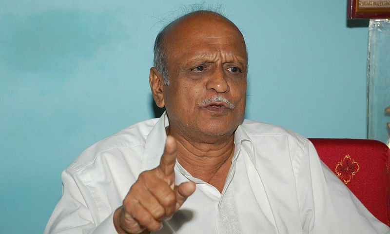 77-year old Kalburgi, the former Vice-Chancellor of Hampi University and a well-known scholar and epigraphist, was shot dead in broad daylight at his residence in Kalyan Nagar in Dharwad, Karnataka, on August 30, 2015. DH File Photo 