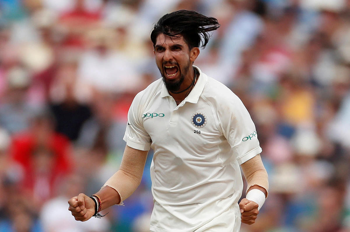 CONFIDENT: Pacer Ishant Sharma said India is motivated to win the Test series Down Under. Reuters File Photo 