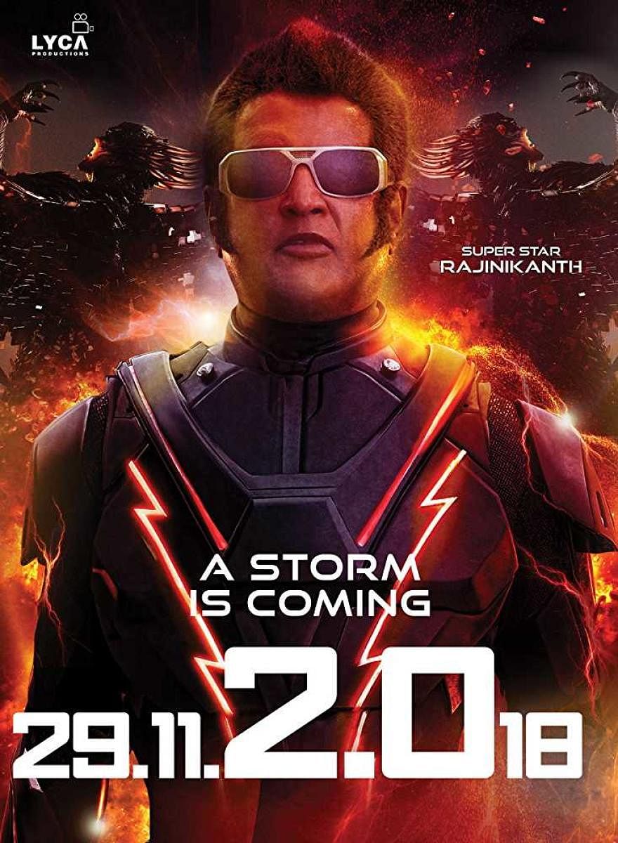 '2.0' will hit the screens this Thursday. 