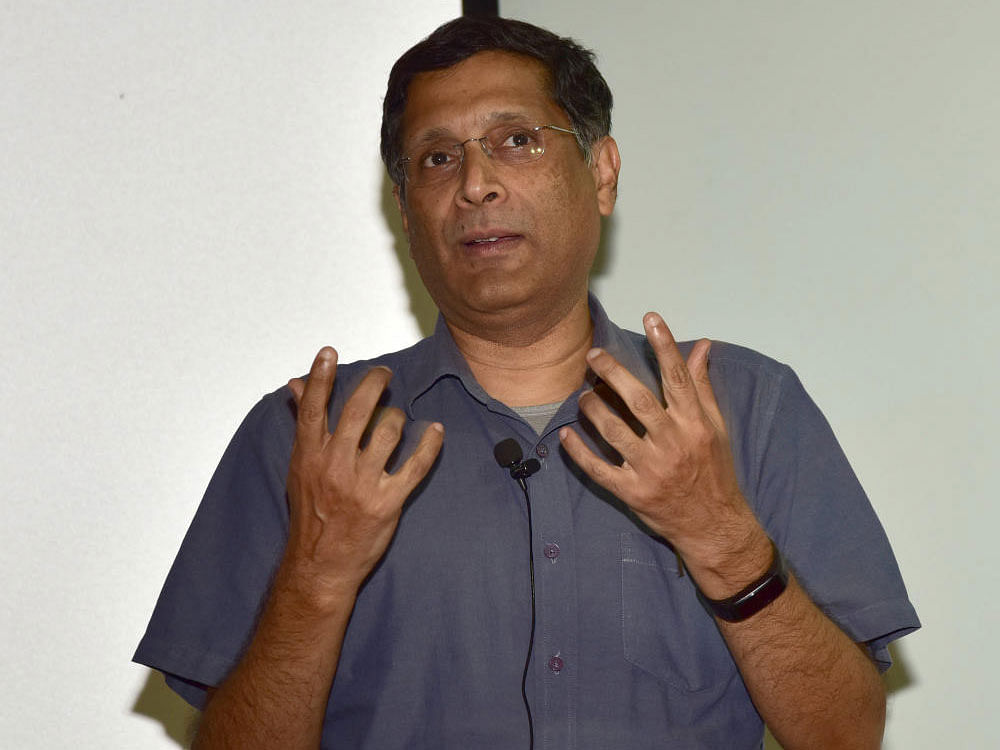 Former chief economic advisor (CEA) Arvind Subramanian