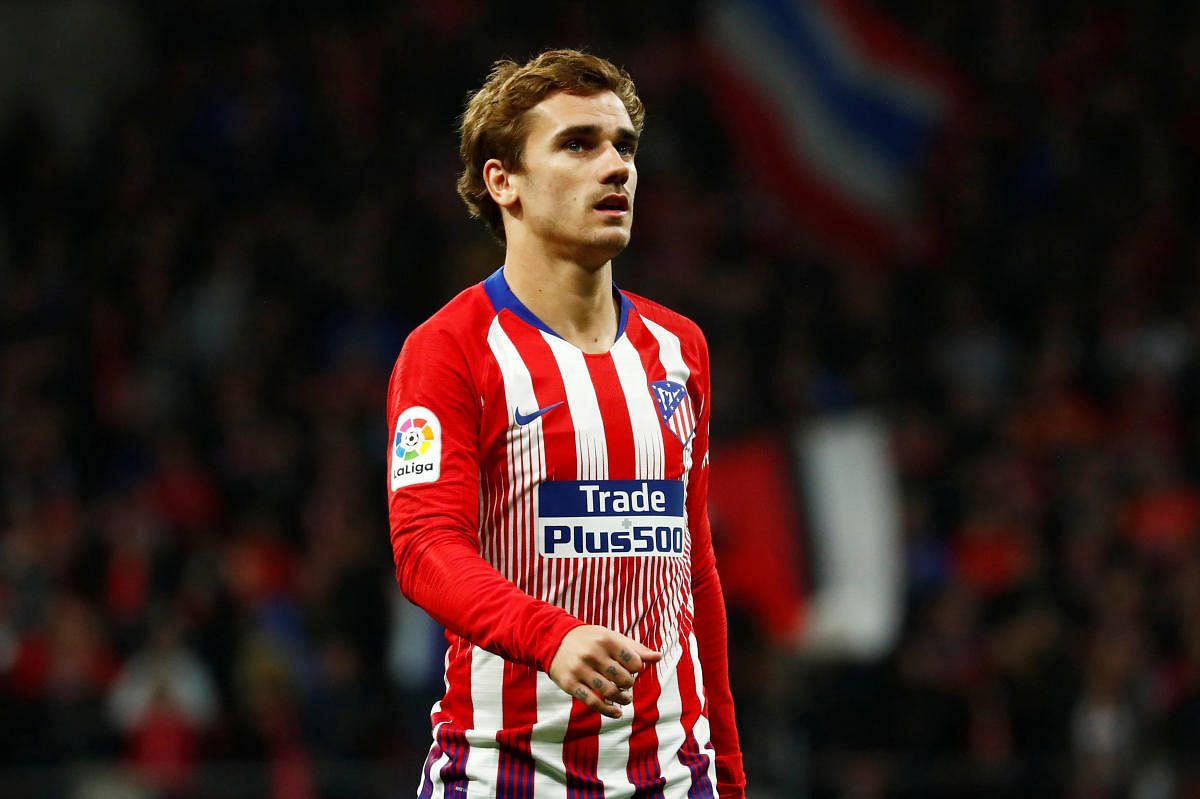 Atletico Madrid will depend on their star Antoine Griezmann to see them through against Barcelona when the two sides meet on Saturday. REUTERS