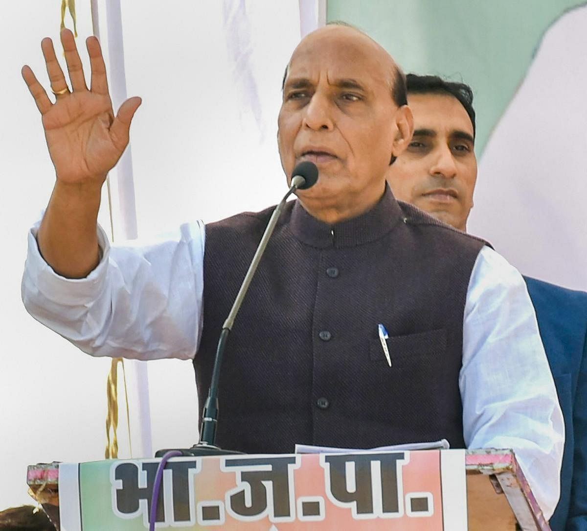 Home Minister Rajnath Singh said Pakistan could seek India's help if it cannot handle the fight against terrorism alone. PTI file photo