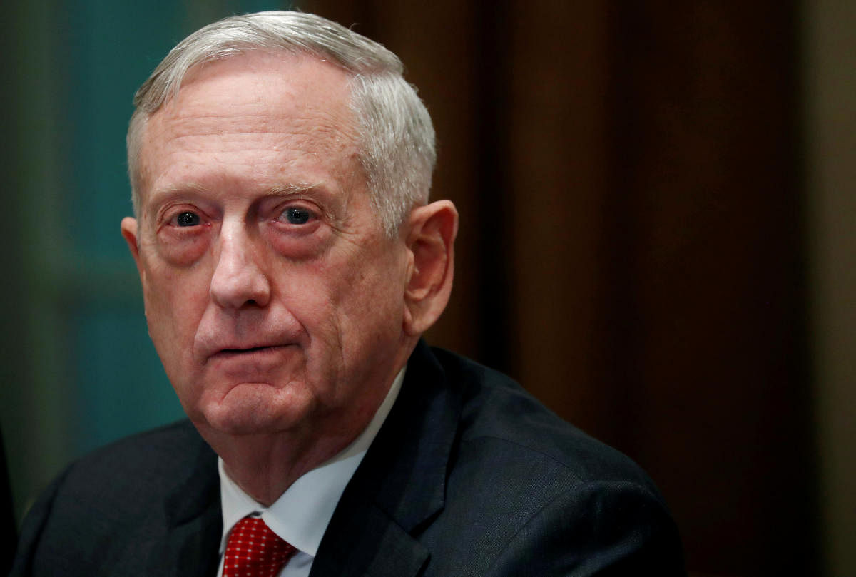 U.S. Defense Secretary James Mattis. (REUTERS File Photo)