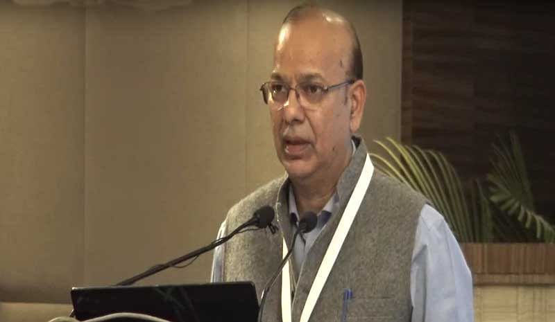 Jha is a 1982-batch IAS officer of Manipur Tripura cadre. (Image: Youtube Screengrab/Dr KK Aggarwal)