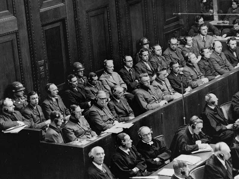 The Nuremberg trials tried several Nazis for crimes against humanity and most of the trials were concerned with the Nazi policy of ‘Endlösung’ or the Final Solution — the extermination of all Jews in the world. (Image: www.ushmm.org)