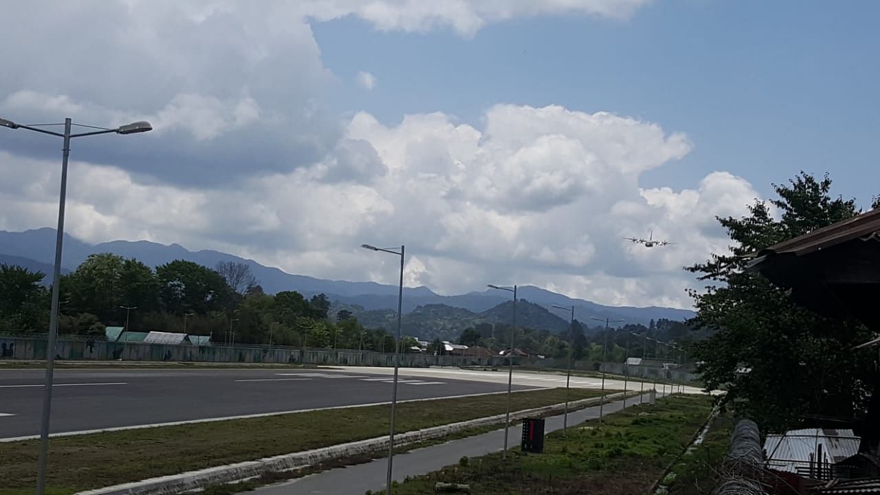 Sources in the IAF’s eastern air command based in Shillong told DH that seven ALGs at Tuting, Mechuka, Along, Wallong, Ziro, Tawang and Pasighat have been upgraded and are ready for use for military purposes while work at another ALG in Vijaynagar was under way. (Photo credit: Taku Chatung, Ziro)