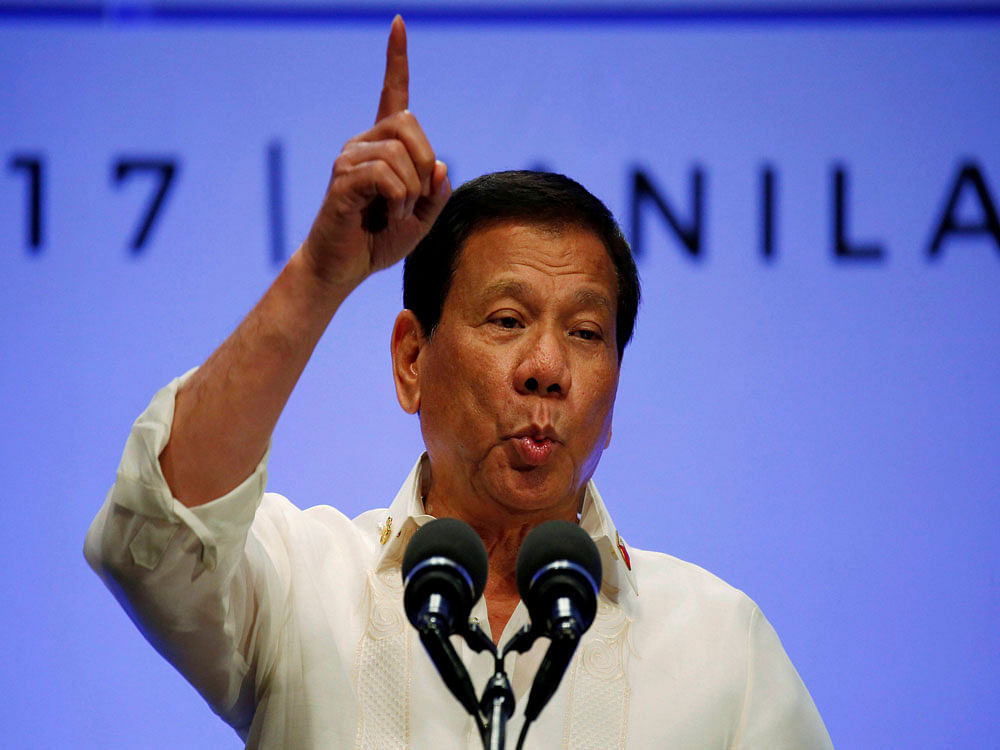 Philippine President Rodrigo Duterte. (AP/PTI File Photo)