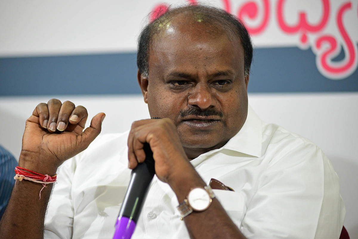 Chief Minister H D Kumaraswamy