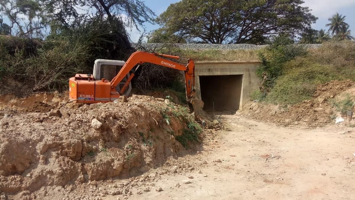 According to local corporator, one of the abandoned underpasses near the Belagere Lake would be ready for use by two-wheelers by Tuesday.