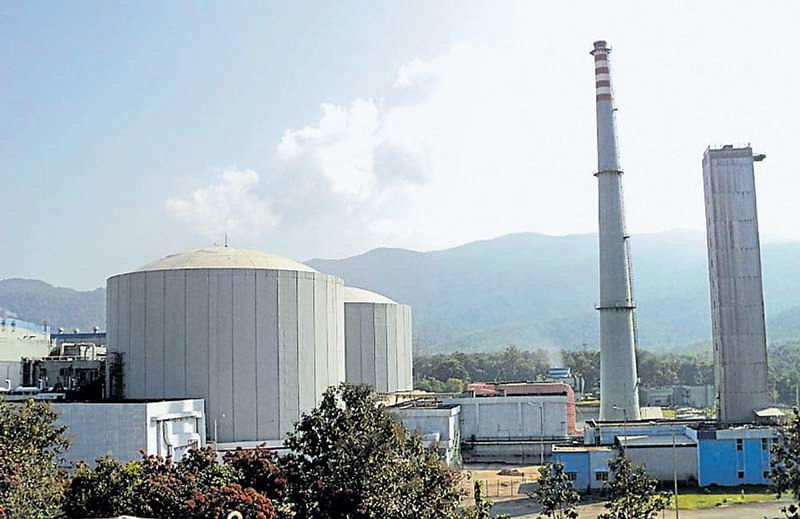 KGS located in the sylvan surroundings of the Western Ghats at Kaiga in Uttara Kannada district of Karnataka is a cluster of four indigenously developed Pressurized Heavy Water Reactors of 220 MW each. (DH File Photo)