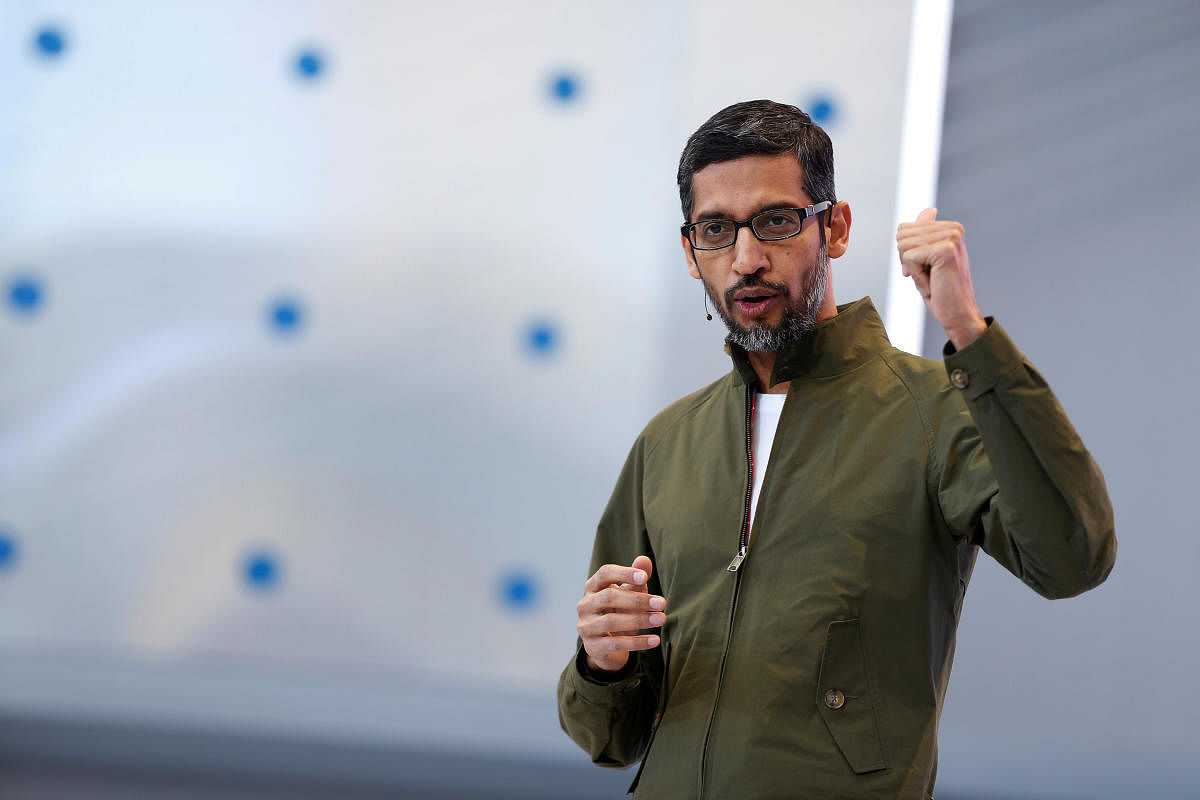 Google CEO Sundar Pichai. Reuters file photo