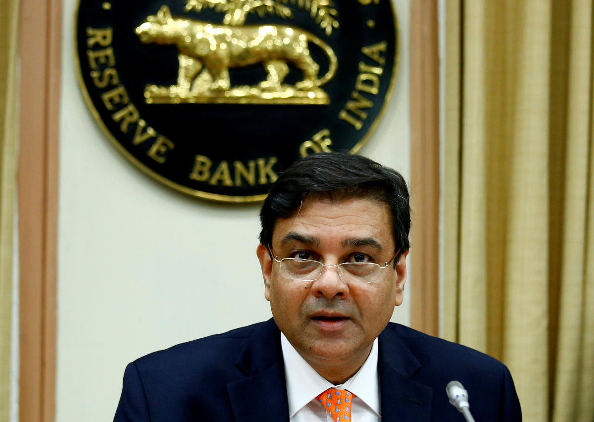 Reserve Bank of India Governor Urjit Patel attends a news conference after the bi-monthly monetary policy review in Mumbai. REUTERS File Photo