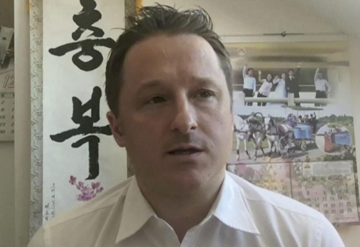 Canada's Global Affairs department on Wednesday, Dec. 12, 2018, said Michael Spavor, an entrepreneur who is one of the only Westerners to have met North Korean leader Kim Jong Un, had gone missing in China. Spavor's disappearance follows China's detention