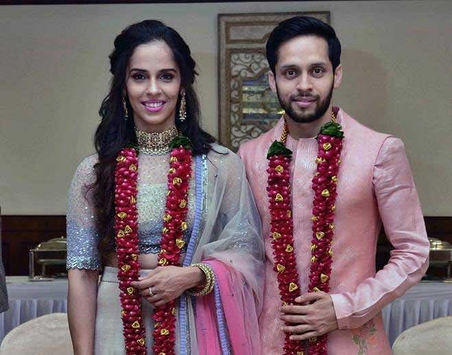 Nehwal confirmed her wedding with the 57th-ranked Kashyap. Image courtesy Twitter