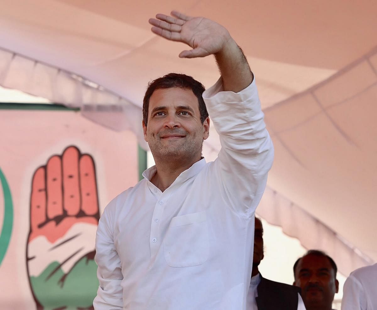Congress president Rahul Gandhi on Saturday accused the ruling BJP of working for the interest of a few rich people and ignoring the farmers and other sections of the society. PTI file photo
