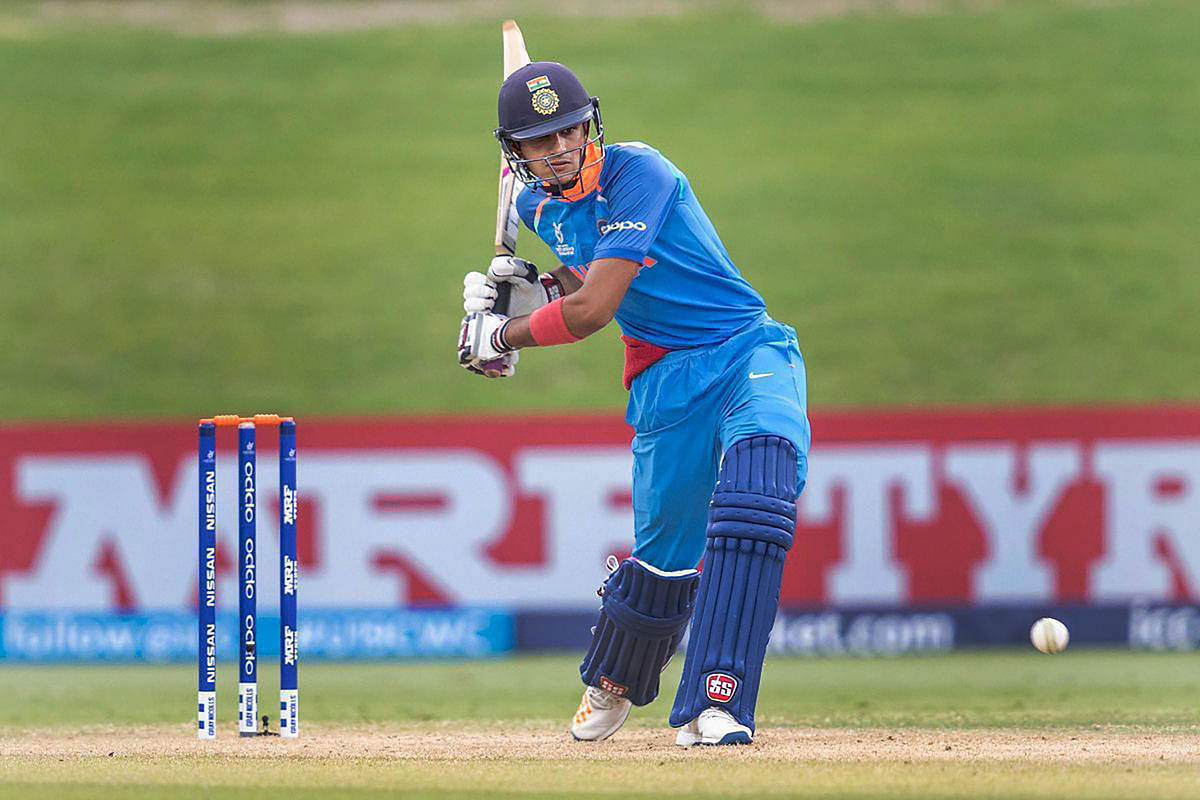 Shubman Gill's unbeaten 106 guided India C to a six-wicket win over India A in a Deodhar Trophy match in New Delhi on Thursday. PTI File Photo