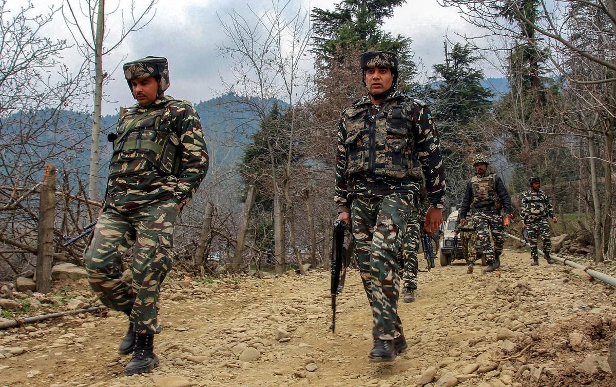 The army on Saturday recovered body of one more militant killed in a gunfight in forests of Vilgam, Handwara in north Kashmir's Kupwara district. PTI file photo