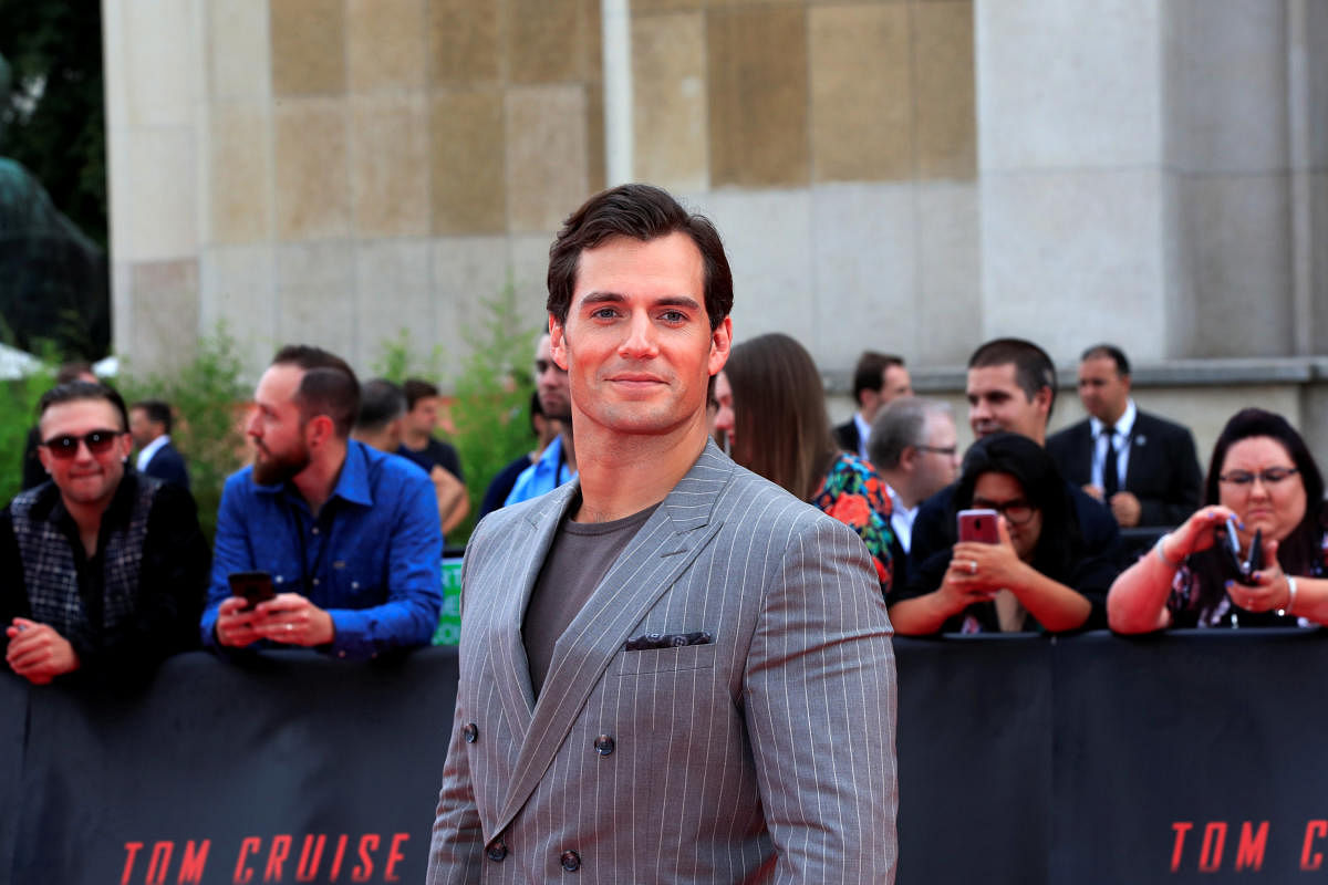 Henry Cavill. REUTERS.