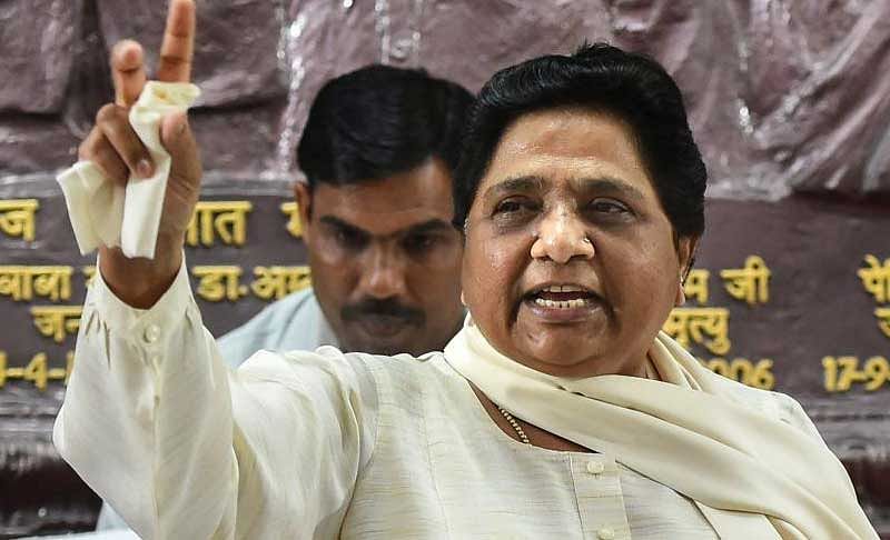 Mayawati. PTI file photo.