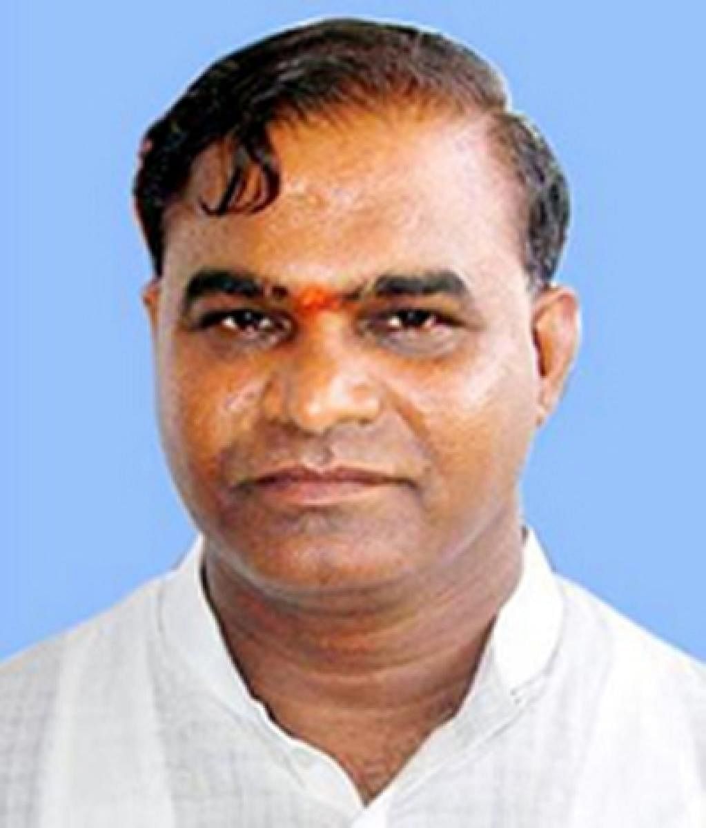 Gopal Poojary, Congress candidate from Byndoor.