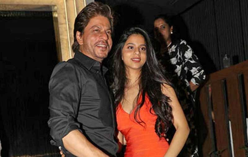Shah Rukh Khan with his daughter Suhana (File Photo)