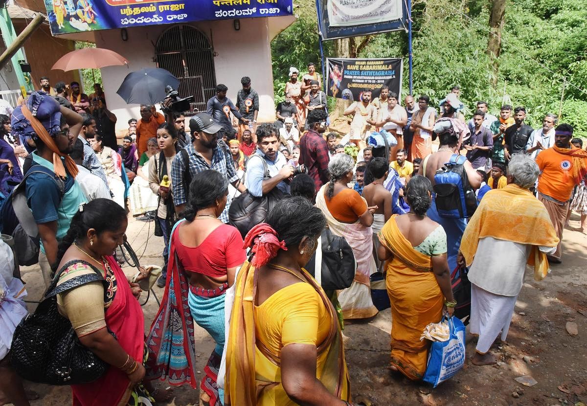 Sabarimala temple opened for the first time for women between the age of 10 and 50 on Wednesday, turning over the age-old custom of not admitting them based on a 28 September Supreme Court verdict. PTI Photo