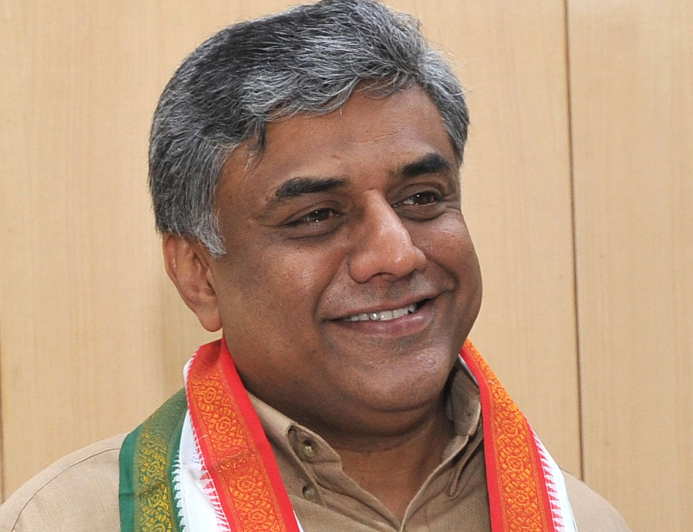AICC research department chairperson M V Rajeev Gowda