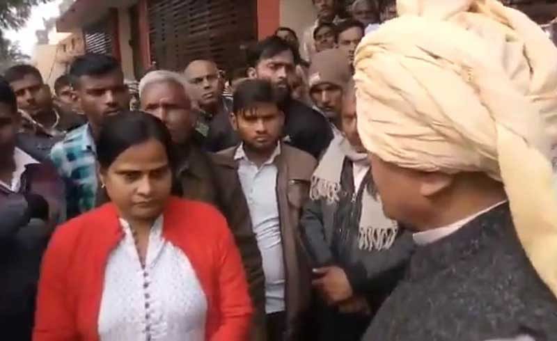 Udaybhan Singh, an MLA from Fatehpur Sikri in Uttar Pradesh's Agra district, was caught on camera threatening sub-divisional magistrate (SDM) Garima Singh in front of a large number of his supporters.