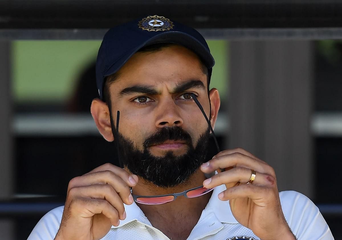 Skipper Virat Kohli on Tuesday said the thought of having a spinner for the second Test against Australia never crossed his mind as he believed India's four-pronged pace attack would do the job. AFP photo