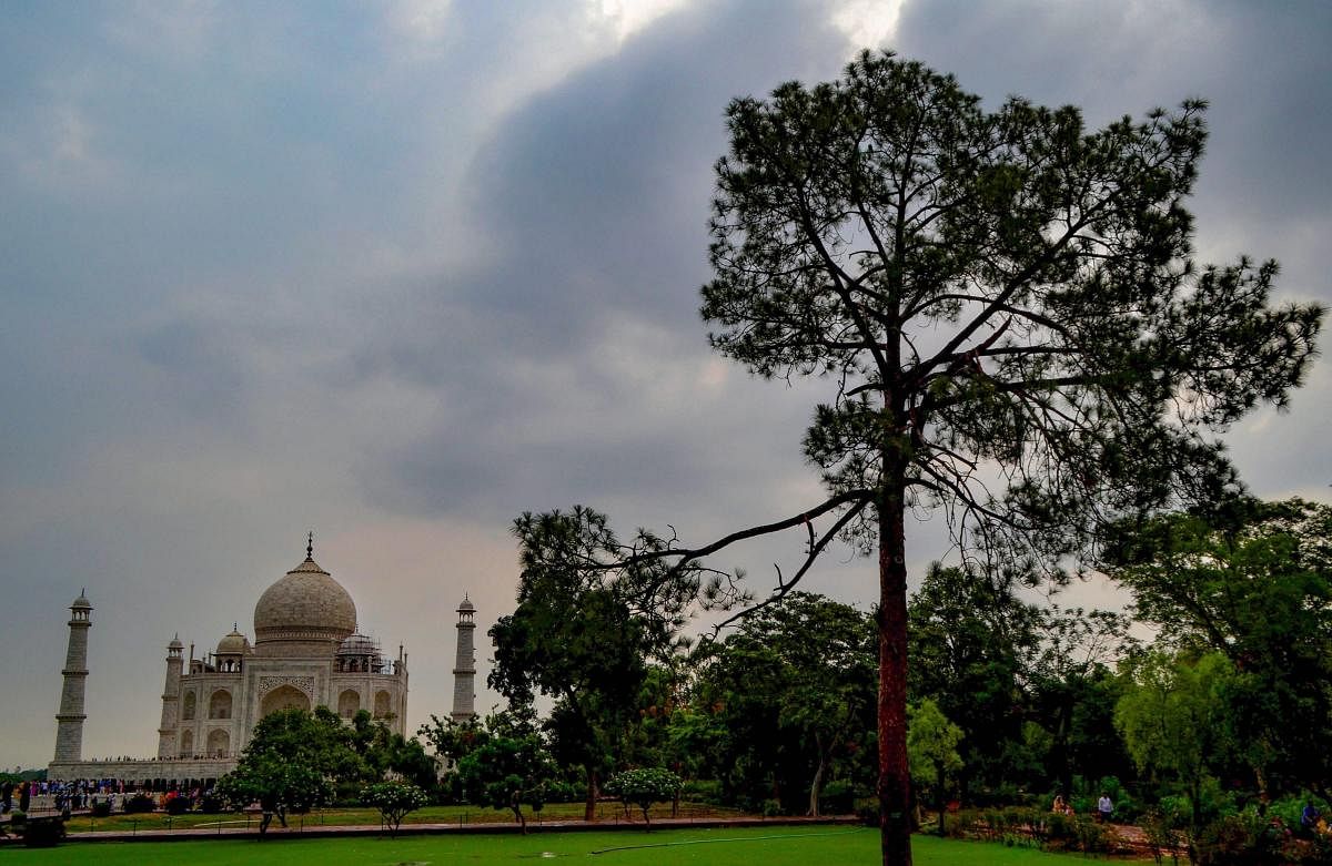 The Uttar Pradesh government today filed the first draft report of its vision document on protection and preservation of the Taj Mahal in the Supreme Court and said the entire precinct should be declared a no-plastic zone and all polluting industries in t