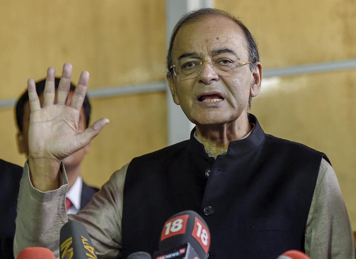 Finance Minister Arun Jaitley introduced the Companies (Amendment) Bill to replace the Companies Amendment Ordinance promulgated by the government last month. PTI Photo