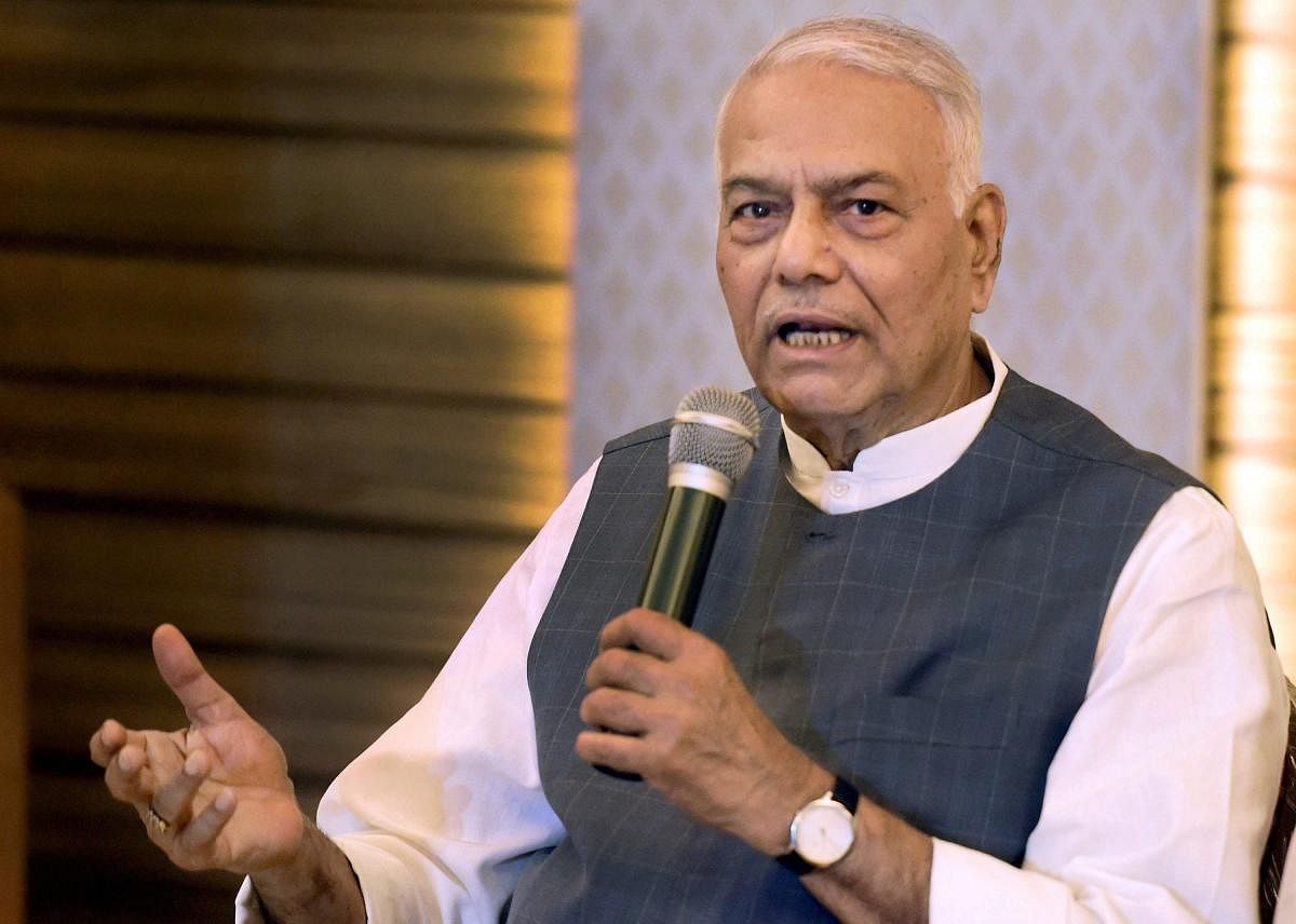 Sinha held finance and external affairs portfolios in the Atal Bihari Vajpayee government but was sidelined after Narendra Modi and Amit Shah took over the helm.