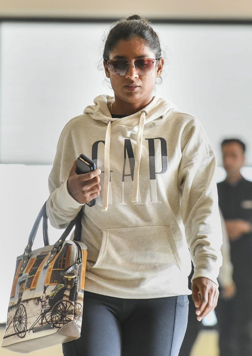 Mithali Raj arrives for the selection meeting to pick the squad for New Zealand tour in New Delhi on Friday. PTI