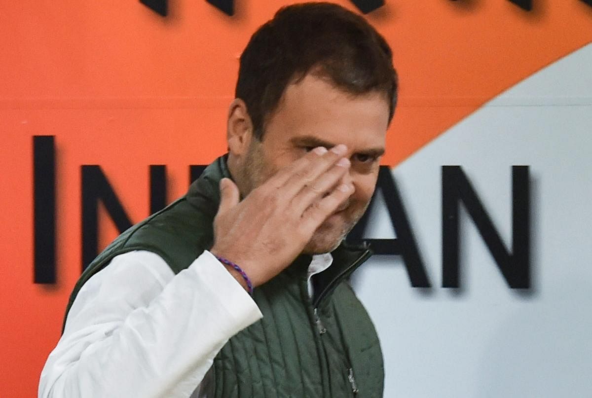 Rahul accused Modi of instead posing for cameras and strutting on the Bogibeel bridge on the mighty Brahmaputra river in neighbouring Assam after inaugurating it on Tuesday. (PTI File Photo)