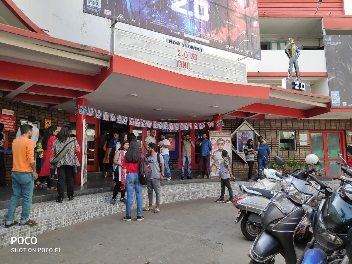 Since the news broke out, people are swarming the theatre even on weekdays.