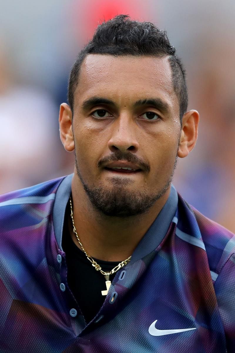 Nick Kyrgios. AFP File Photo