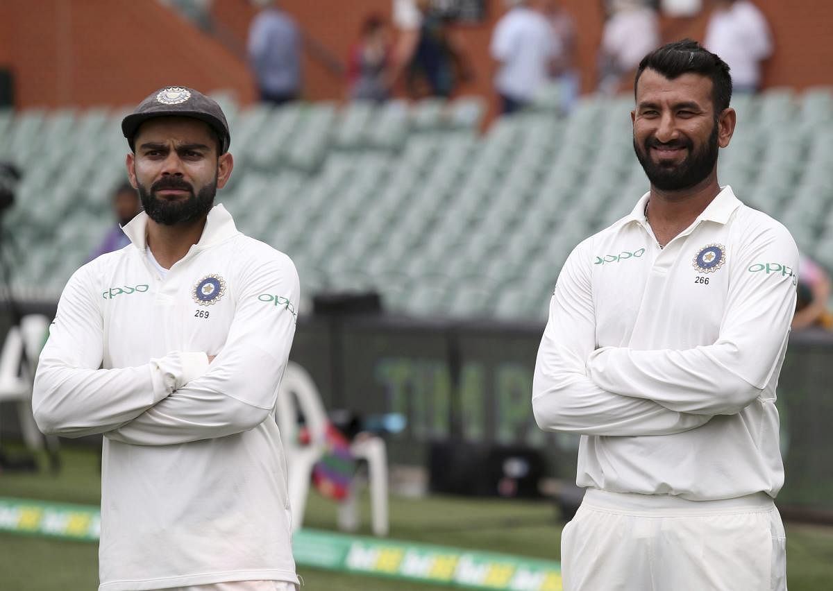 "At this stage, the difference in the series is Pujara and Kohli, if we're frank. Pujara averages 53 and Kohli has averaged 46 and got a duck in the second innings. The lesson we learn from that is he just absorbed all our pressure," Langer said Monday. (