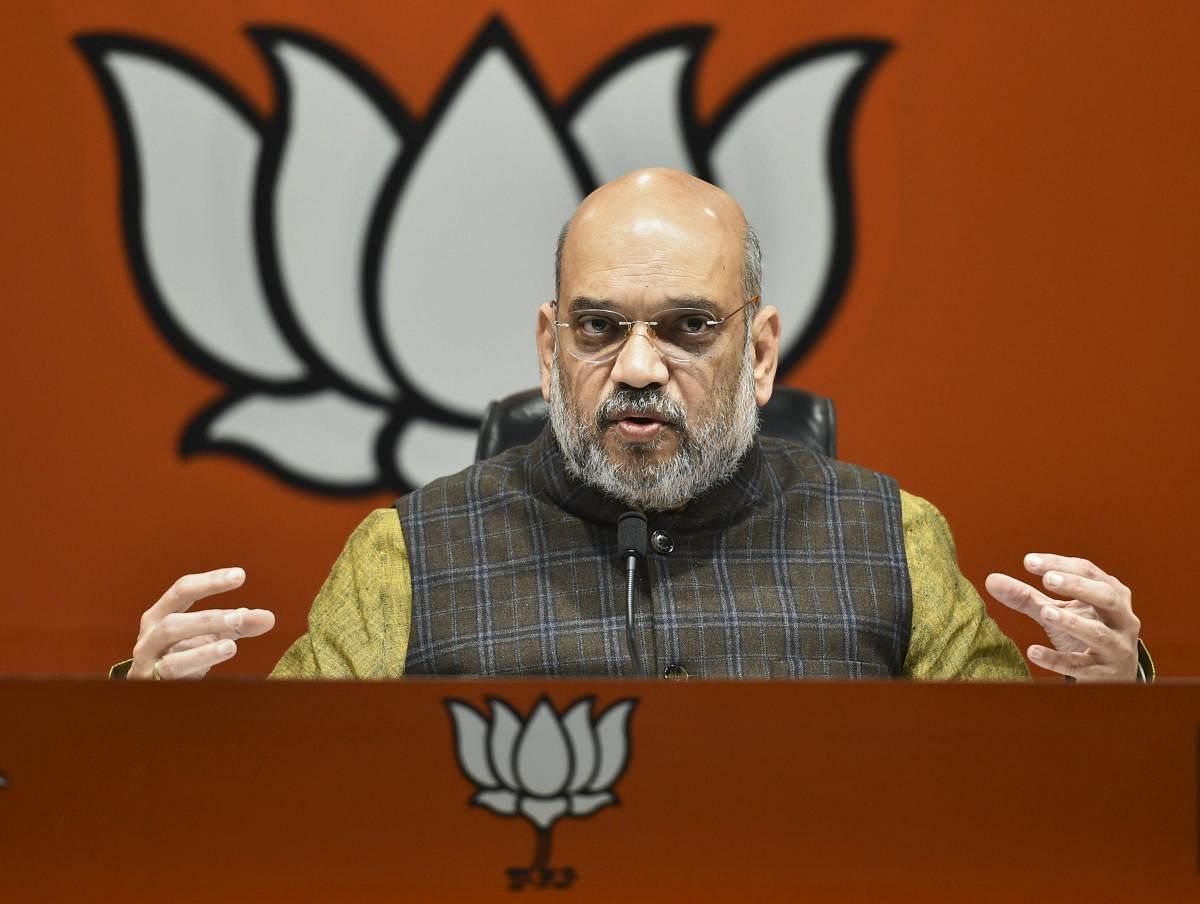 BJP president Amit Shah Wednesday made light of the opposition 'mahagathbandhan' (grand alliance), calling it an illusion and expressed confidence that the BJP will retain power after the 2019 Lok Sabha polls. PTI file photo