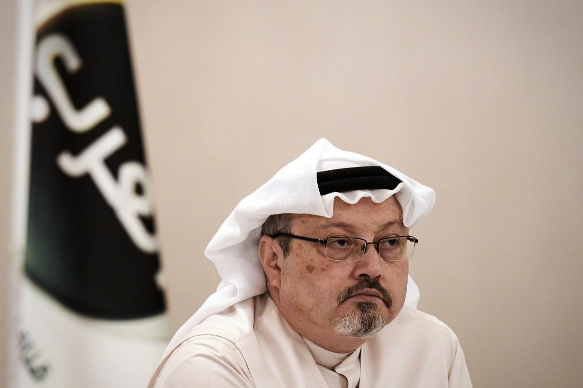Khashoggi, a contributor to the Washington Post, was killed on October 2 shortly after entering the kingdom's consulate in what Riyadh called a "rogue" operation.