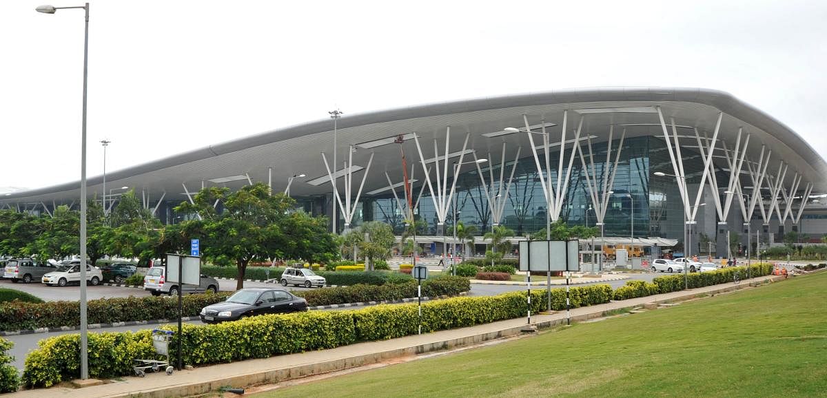 The Kempegowda International Airport.