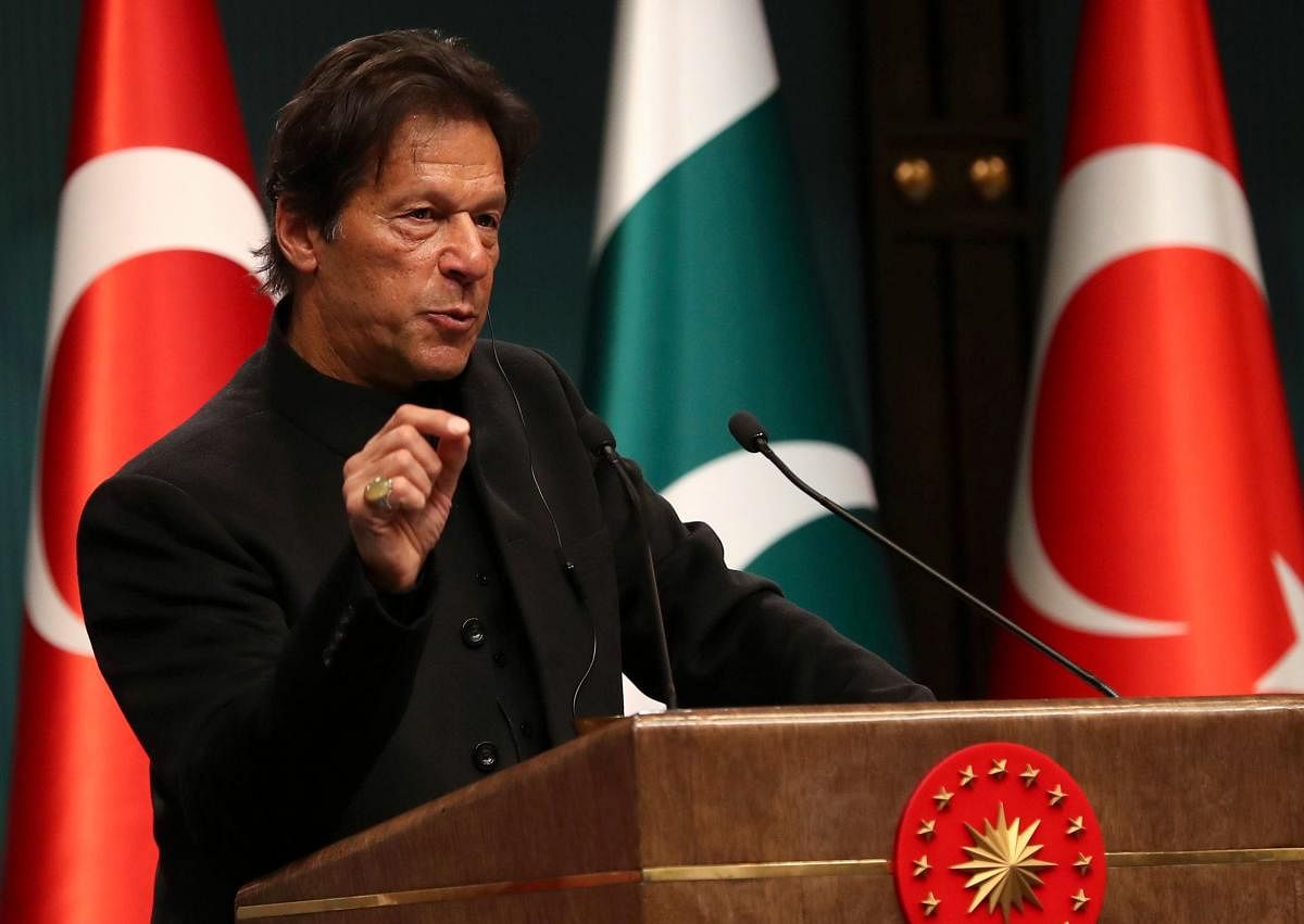 Pakistani Prime Minister Imran Khan (AFP FIle Photo)