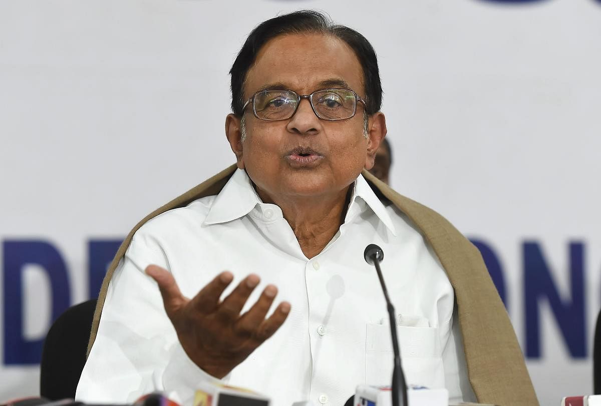 Accusing the BJP-led government of neglecting the MGNREGA, senior Congress leader P Chidambaram on Monday said in times of "rural distress", the one thing that staved off hunger was the employment programme and now that too was in the "doldrums". PTI file
